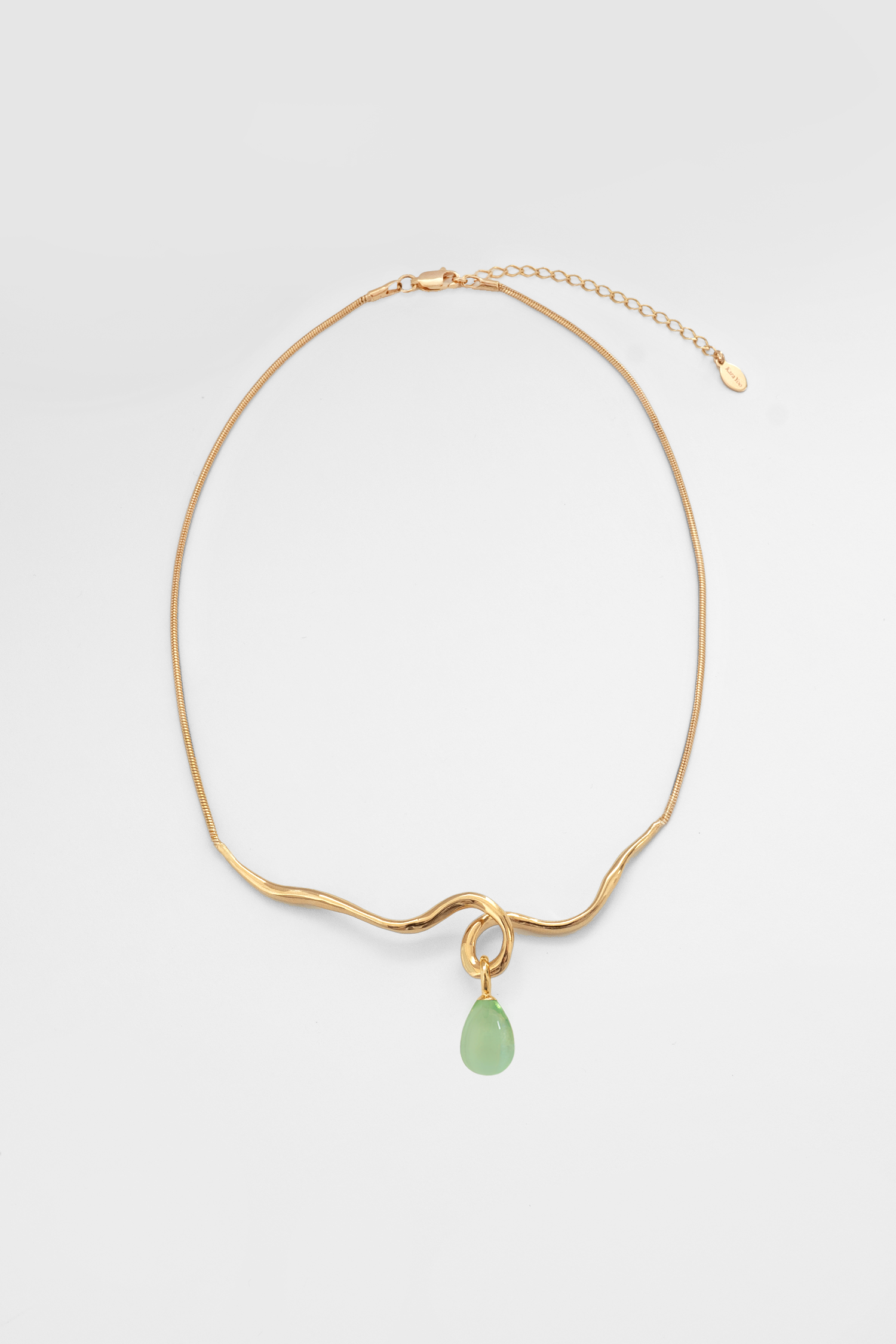 Maeva Necklace + Small Drop Charm – Kara Yoo