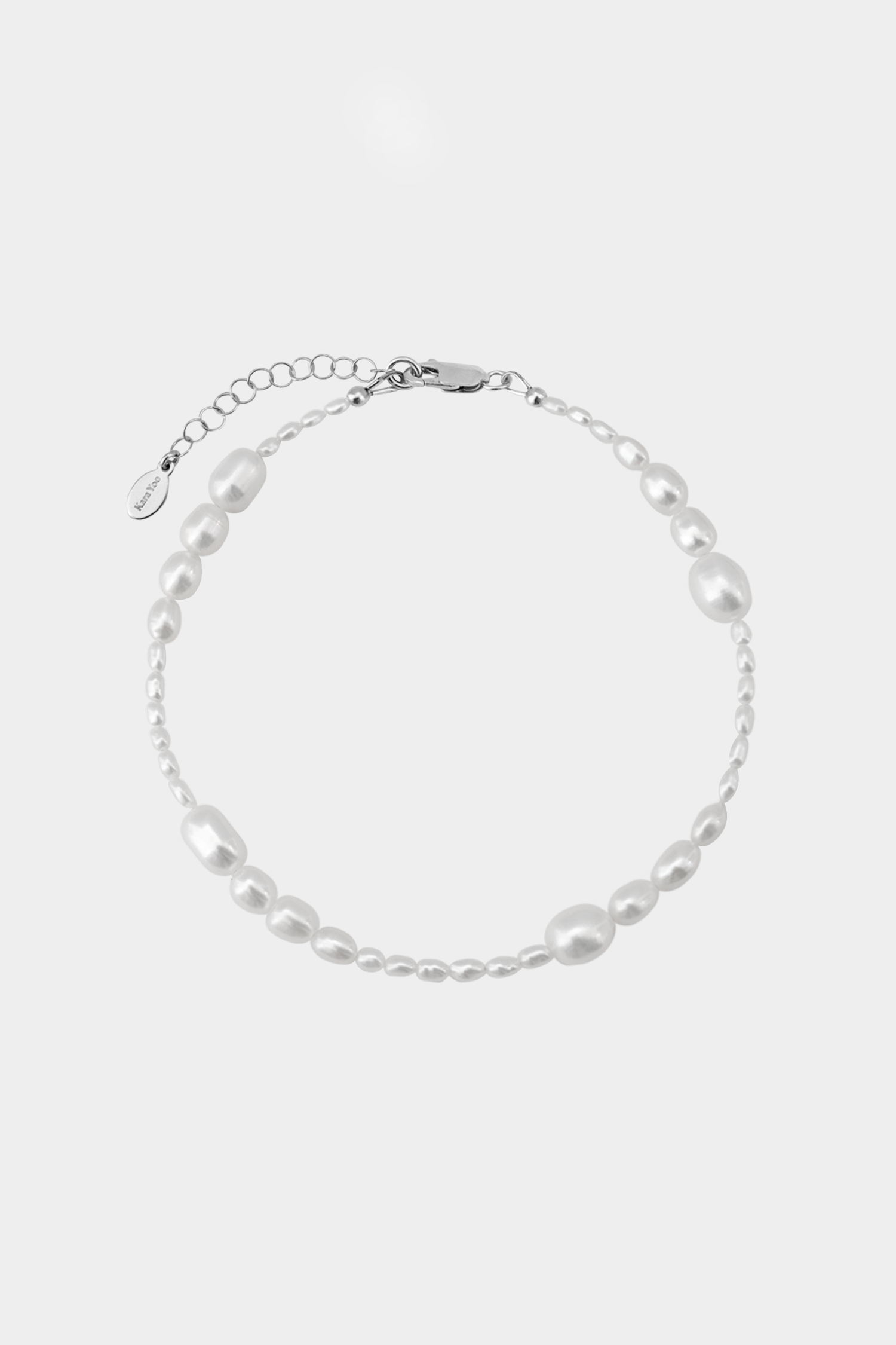 Avery Anklet Pearl