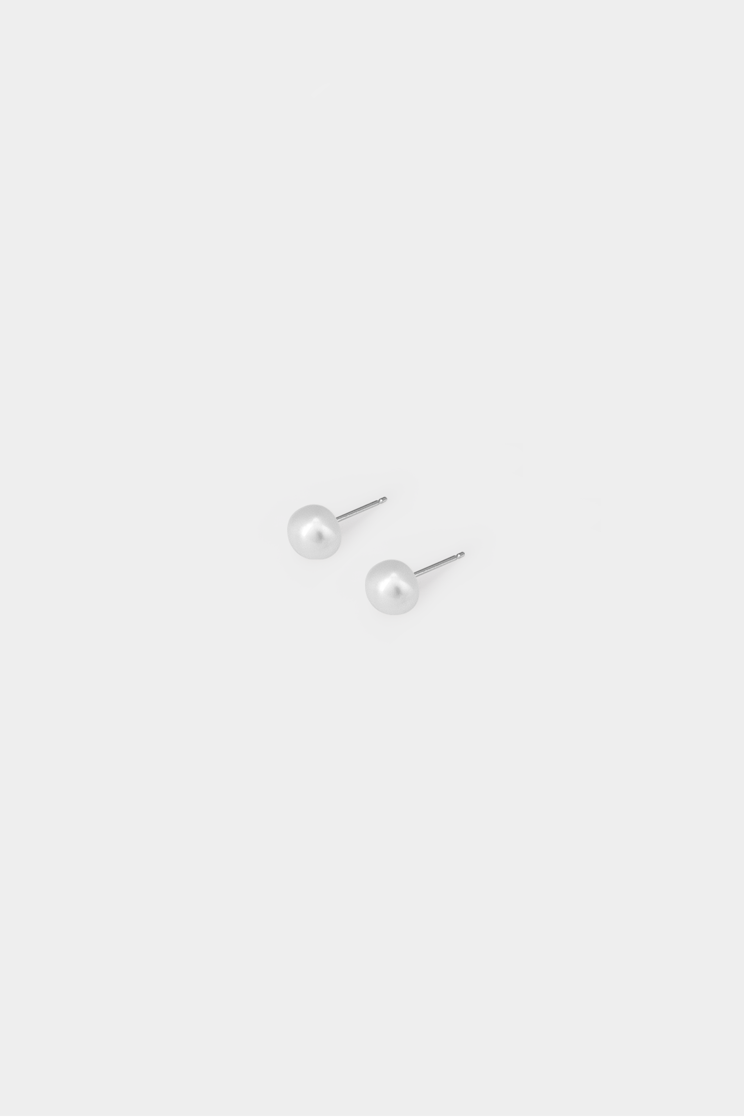 Keshi Pearl Studs 7mm