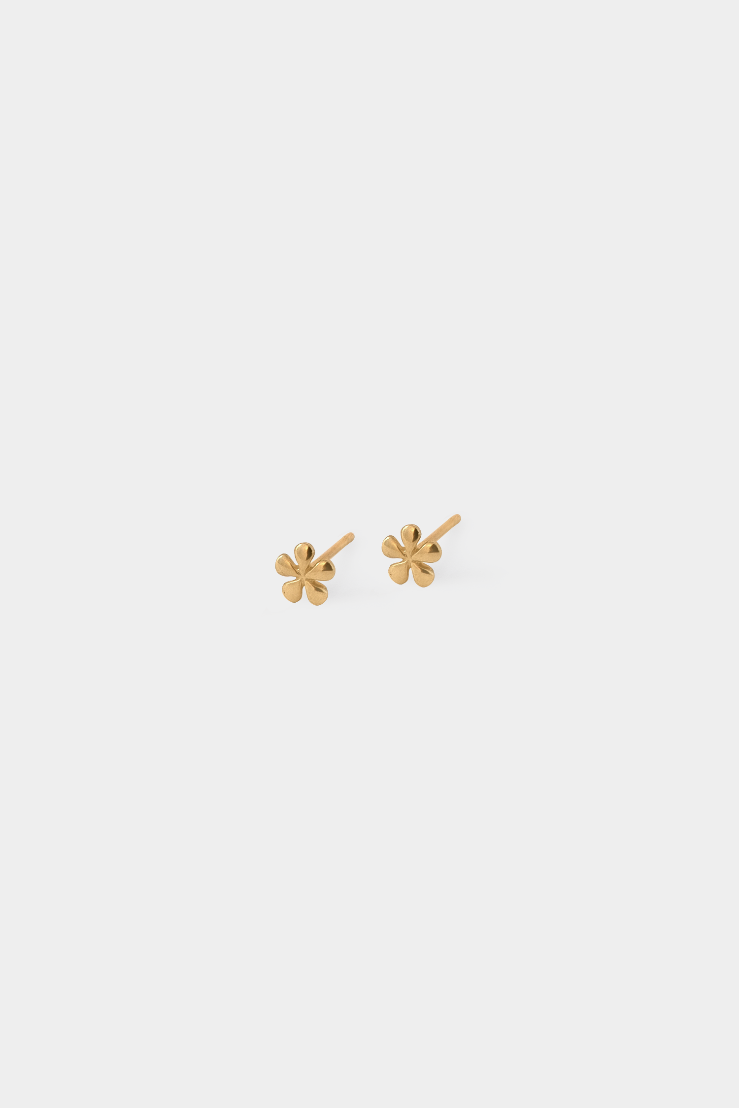 Willow Studs Solid 14K
