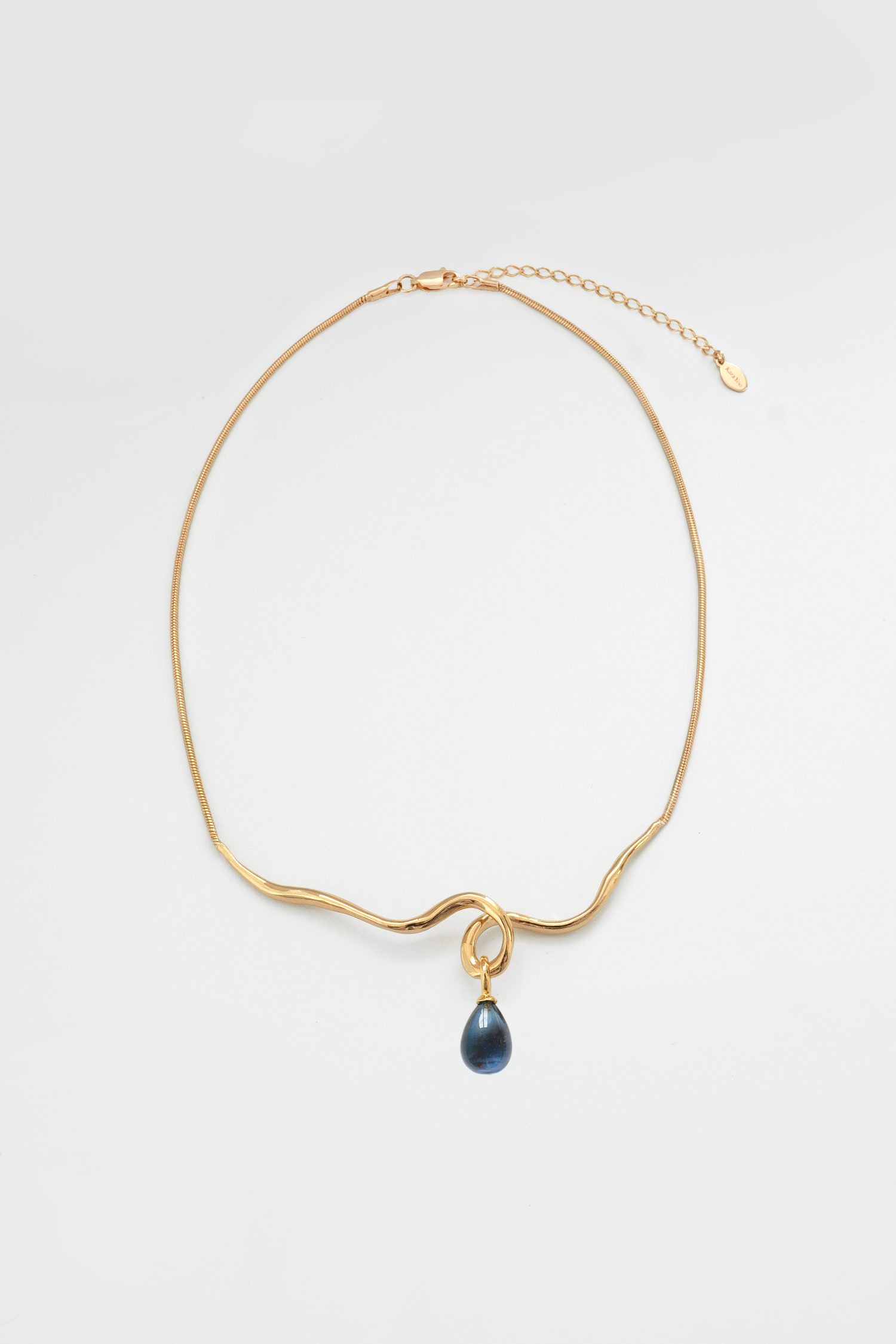 Maeva Necklace + Small Drop Charm – Kara Yoo