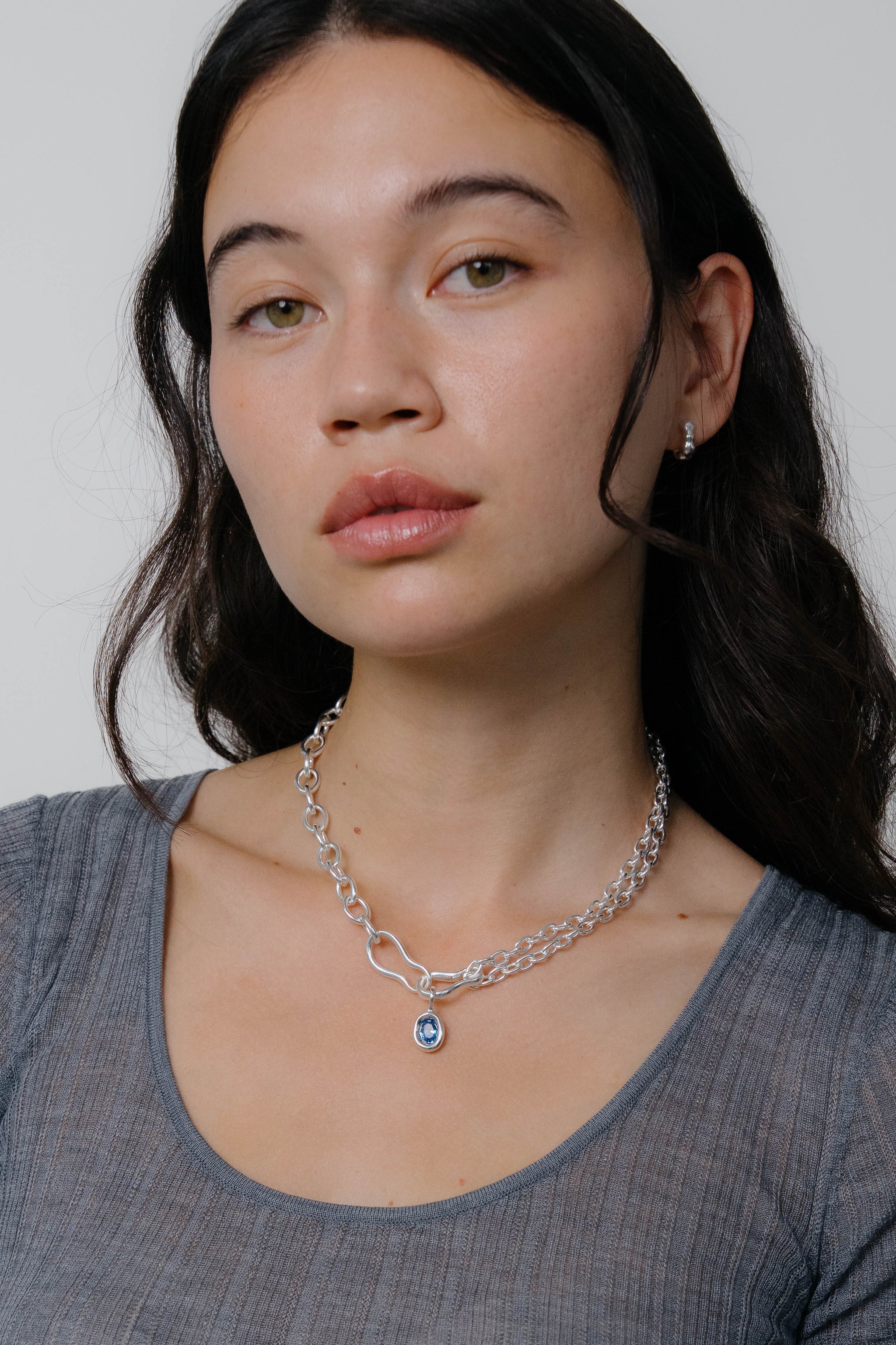 Ramona Necklace + Ami Charm – Kara Yoo