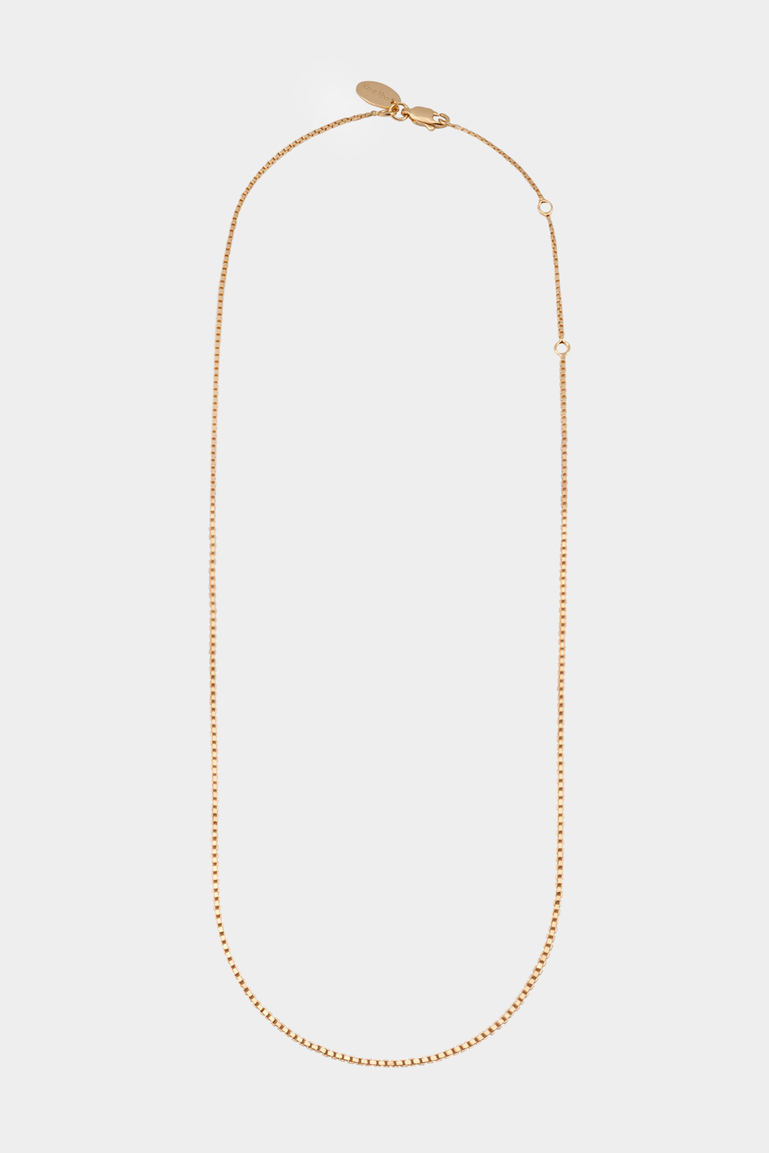 Thin Box Necklace