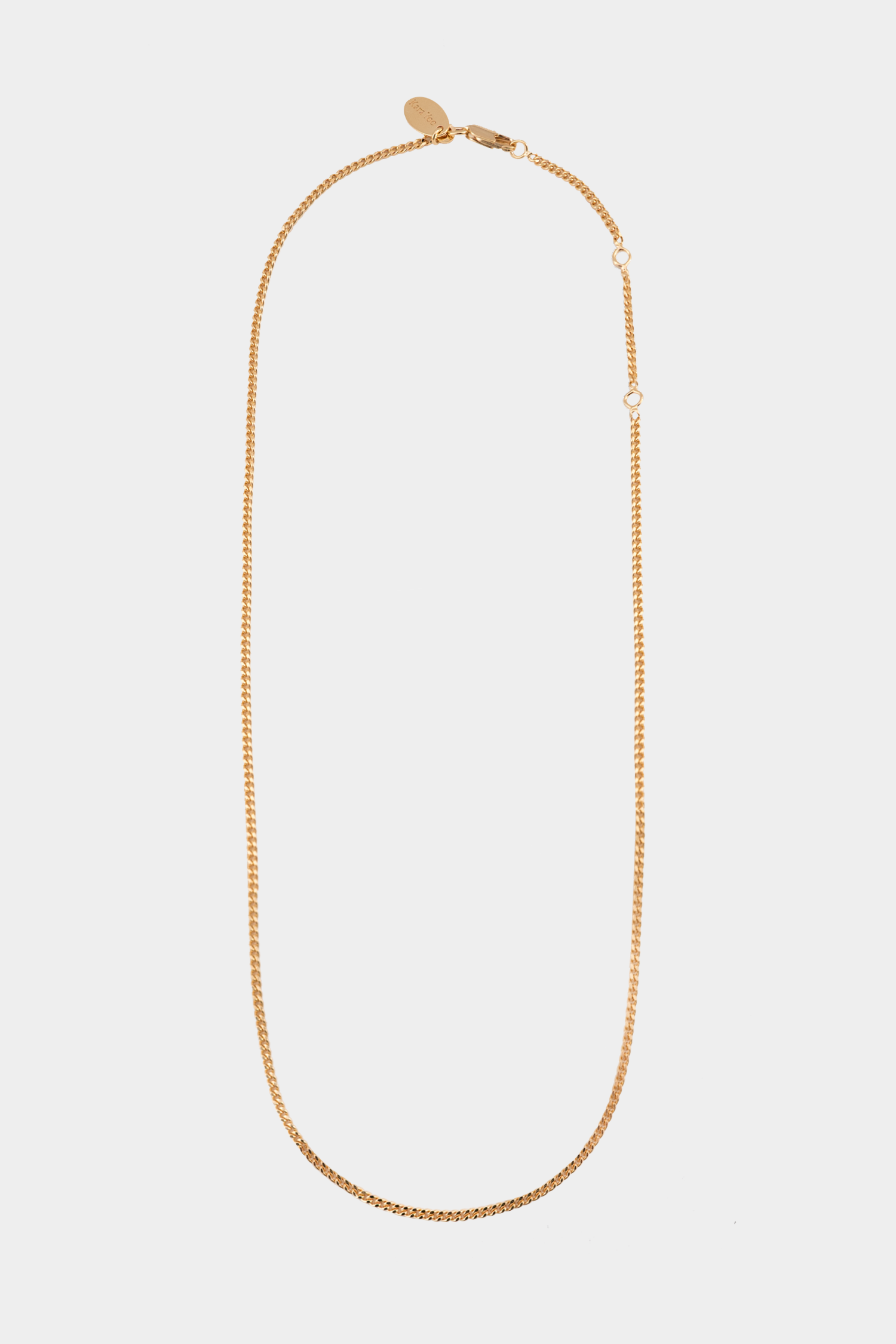 Thin Curb Necklace