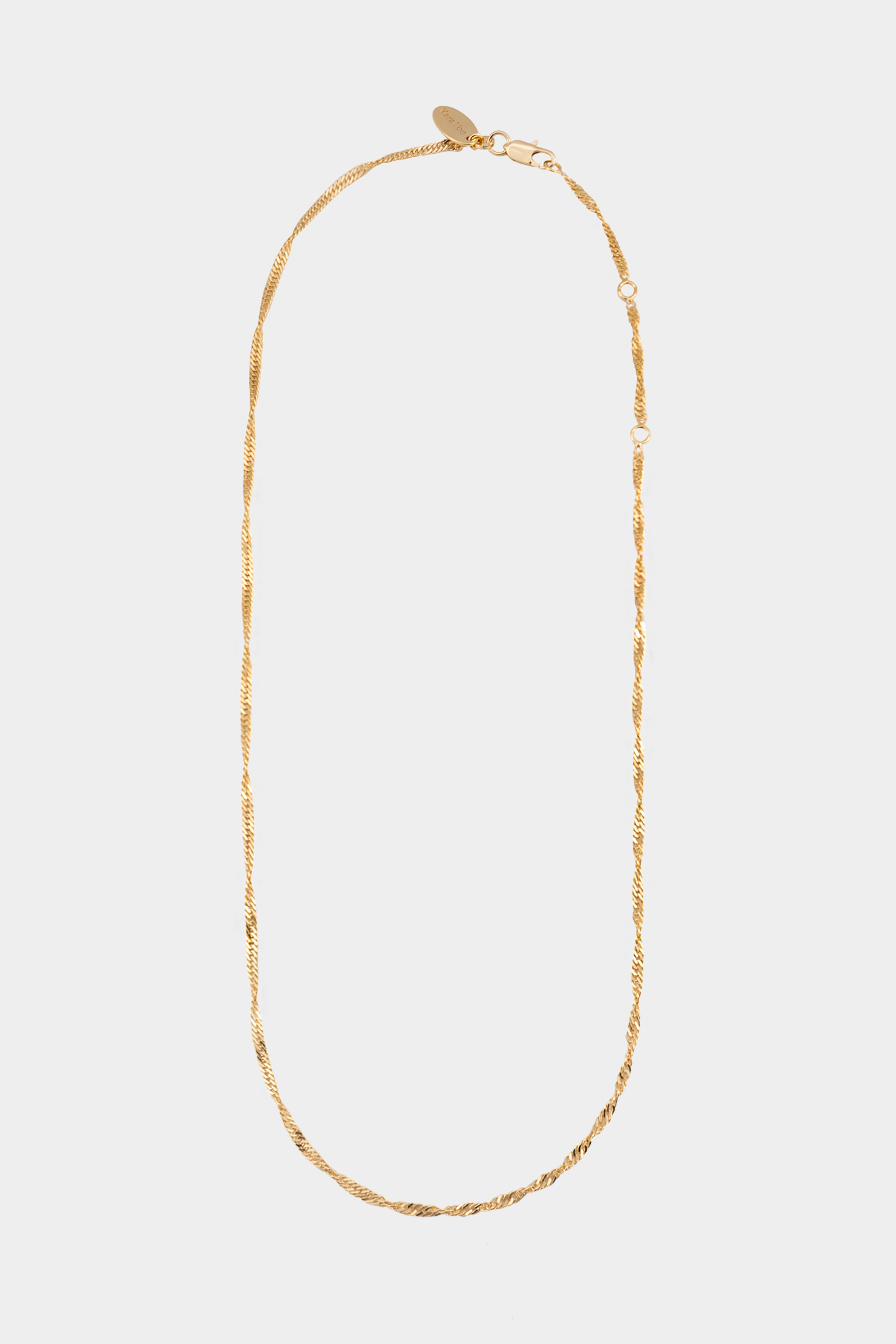 Thin Singapore Necklace