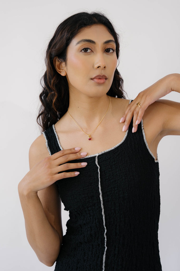 Token Necklace - Ruby – Kara Yoo