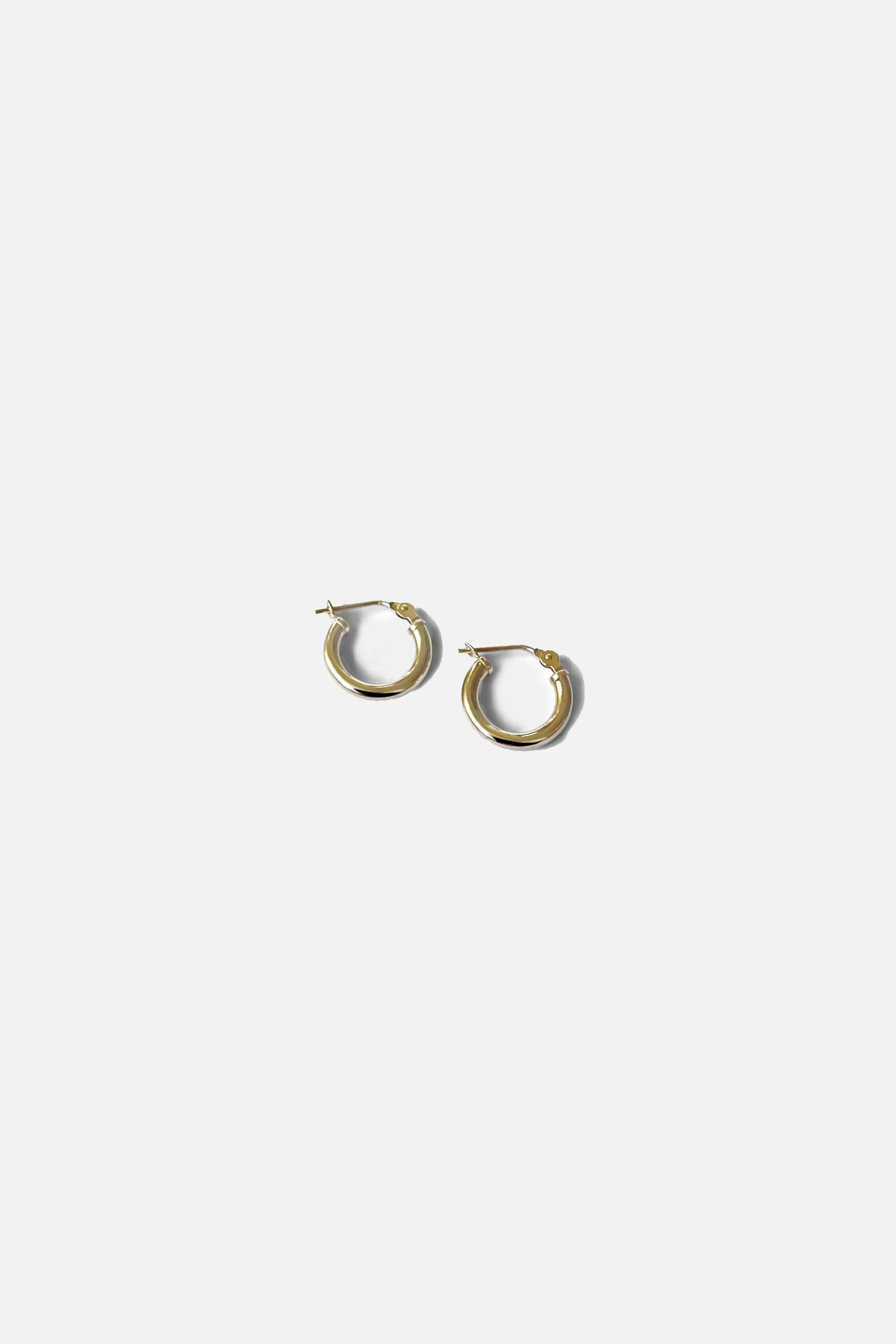 Nina Hoops 12mm Solid 14K